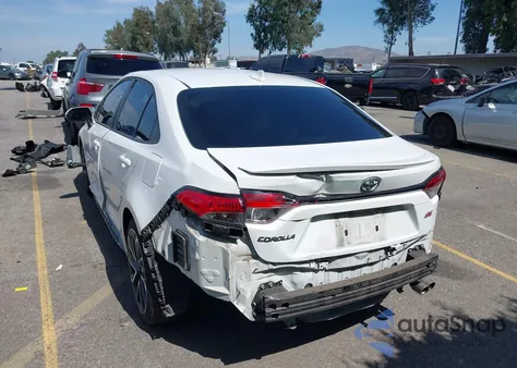 2020 Toyota Corolla Se/Se Nightshade Edition z USA, uszkodzony, nr VIN 5YFS4RCE2LP025209